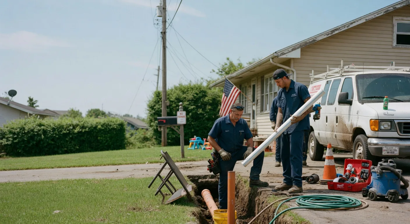Main Line Cleaning in Falls Of Rough, KY